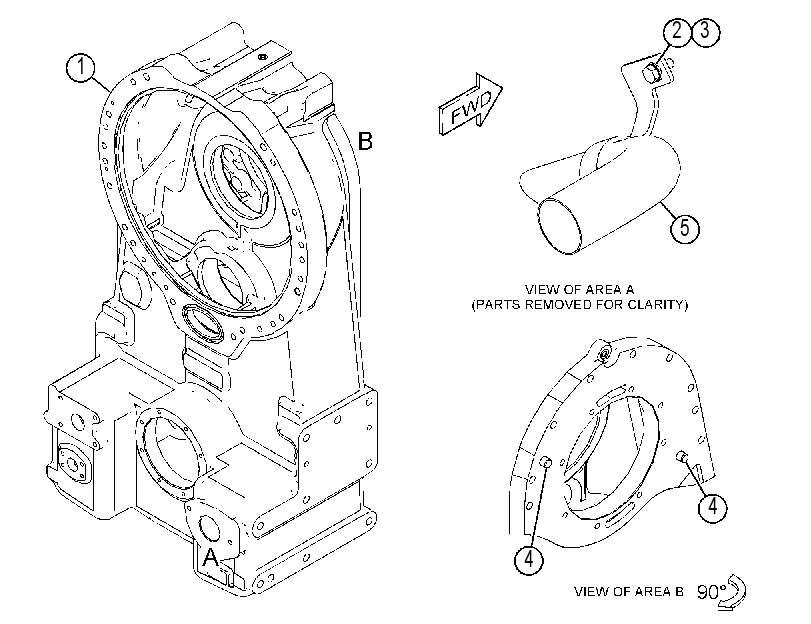 CASE GP-TRANSFER GEAR 4452254 CAT