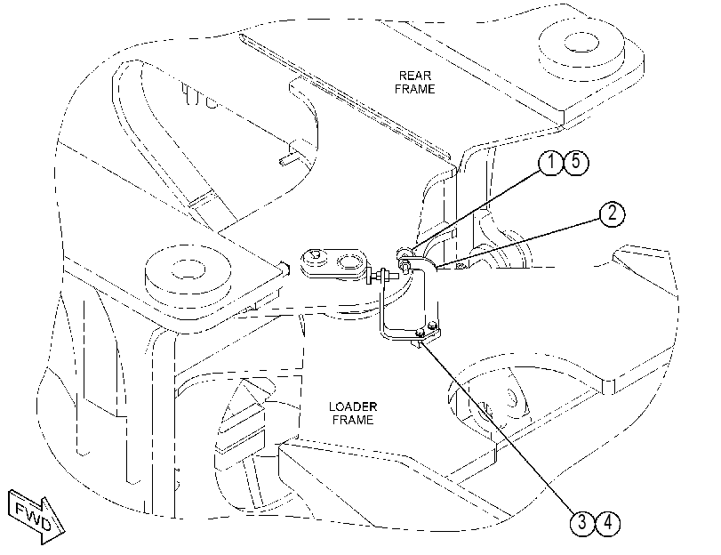 STOP GP-STEERING 3862273 CAT