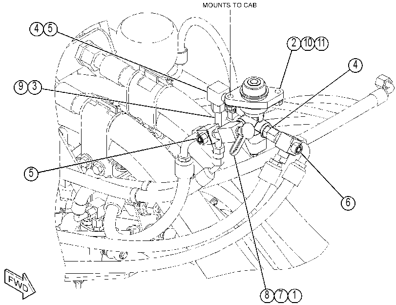 VALVE & MTG GP-BRAKE CONTROL 3878836 CAT