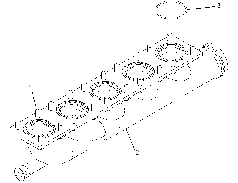 MANIFOLD & MOUNTING GP 4350149 CAT