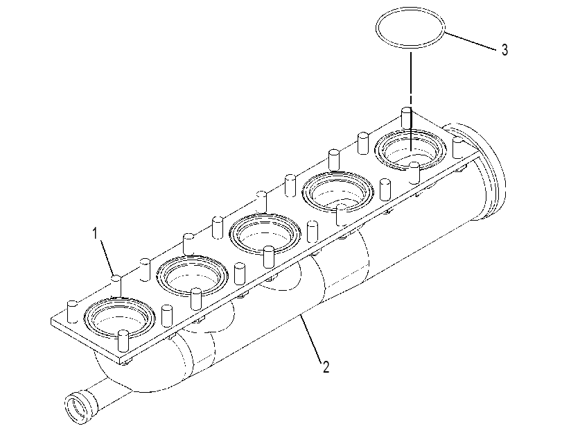MANIFOLD & MOUNTING GP 4350151 CAT