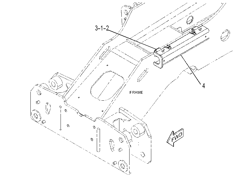 BRACE GP-CYLINDER 4390277 CAT