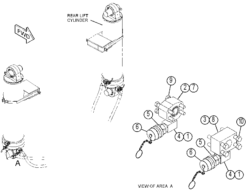 FLANGE & MOUNTING GP 4423301 CAT