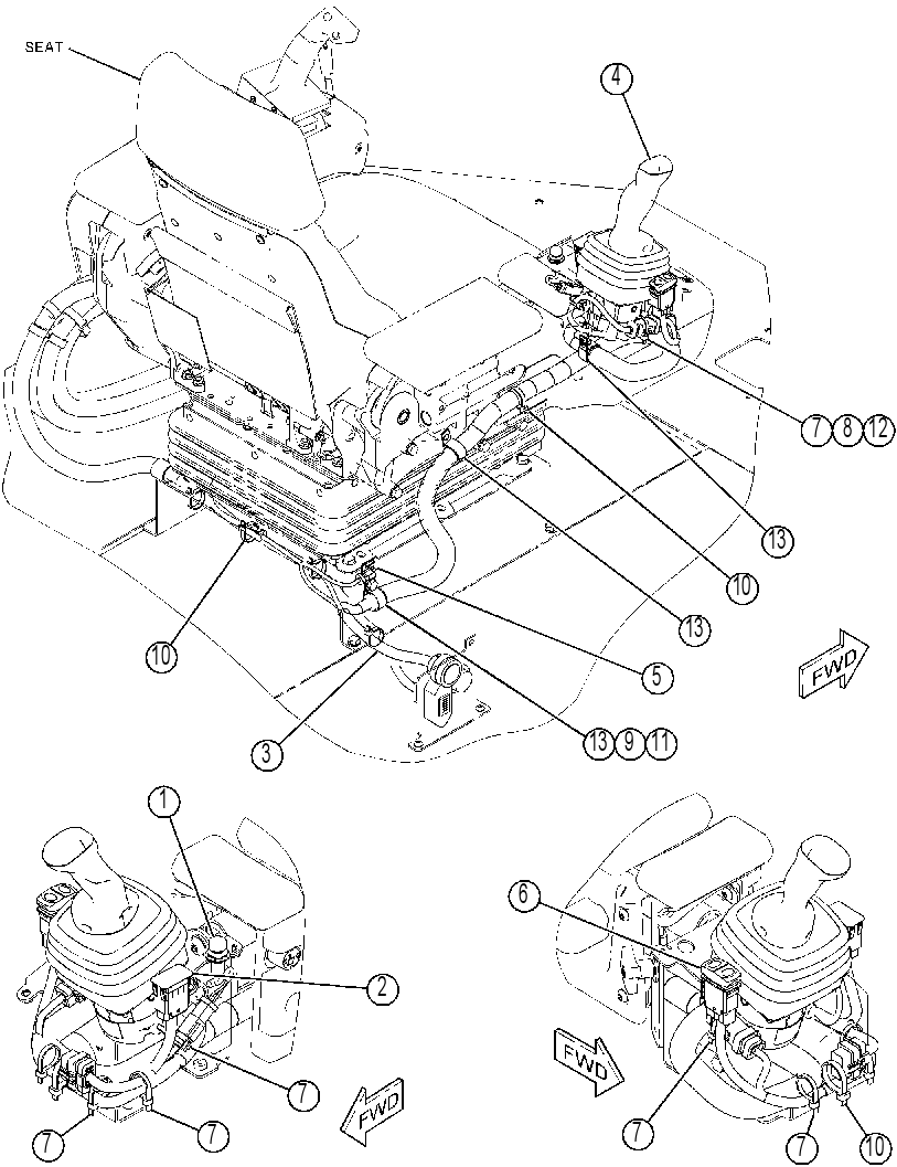 WIRING GP-ELECTROHYDRAULIC 4176827 CAT