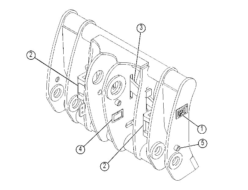 FRAME GP-QUICK COUPLER 3997144 CAT