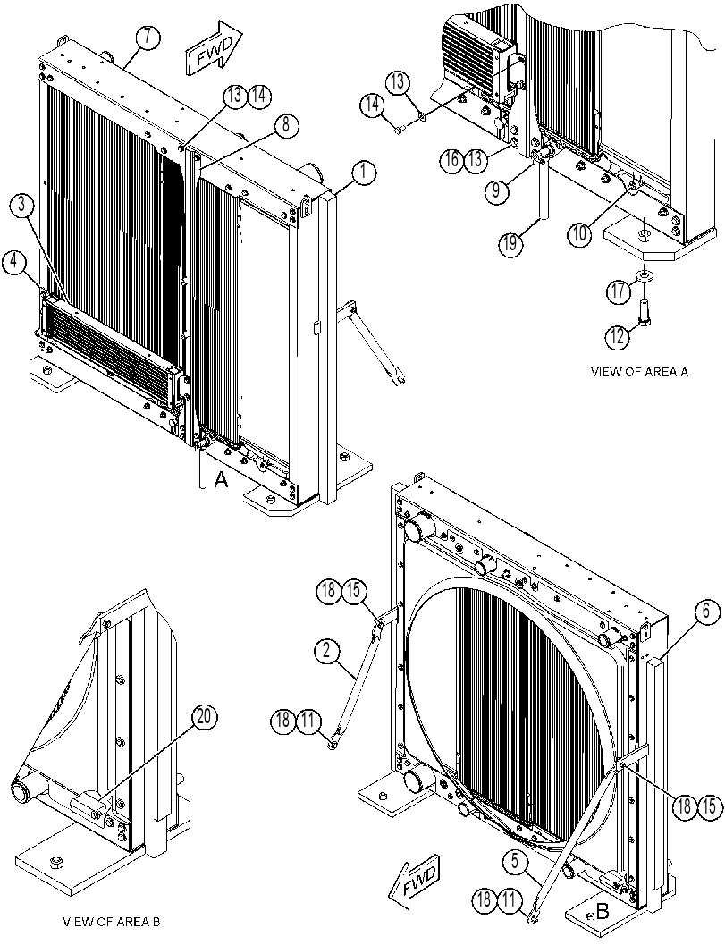 MODULE GP-COOLING 3836405 CAT