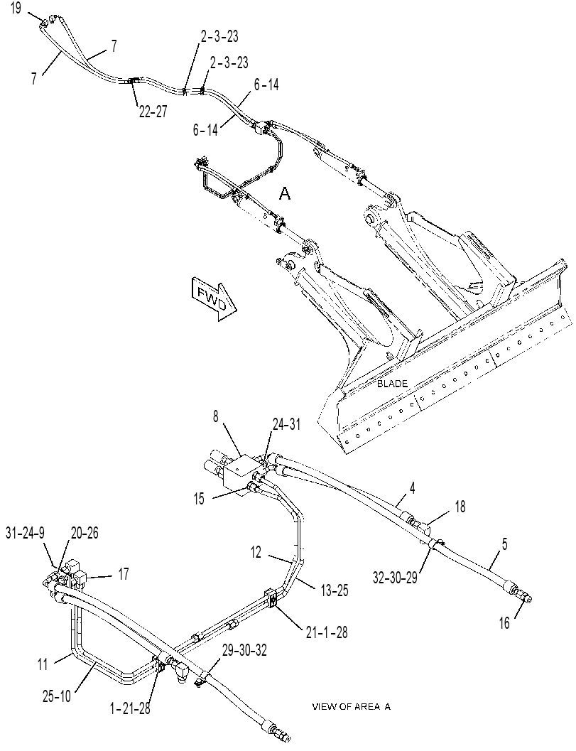 LINES GP-DECKING BLADE 3871480 CAT