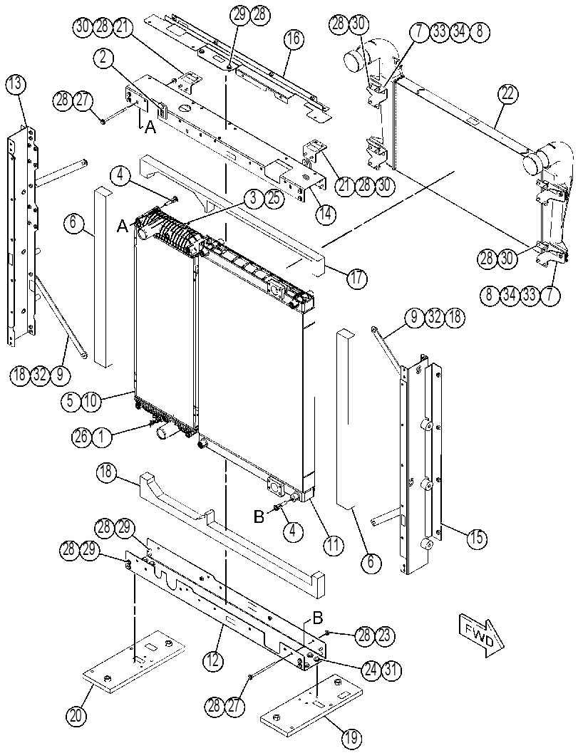 MODULE GP-COOLING 3728882 CAT