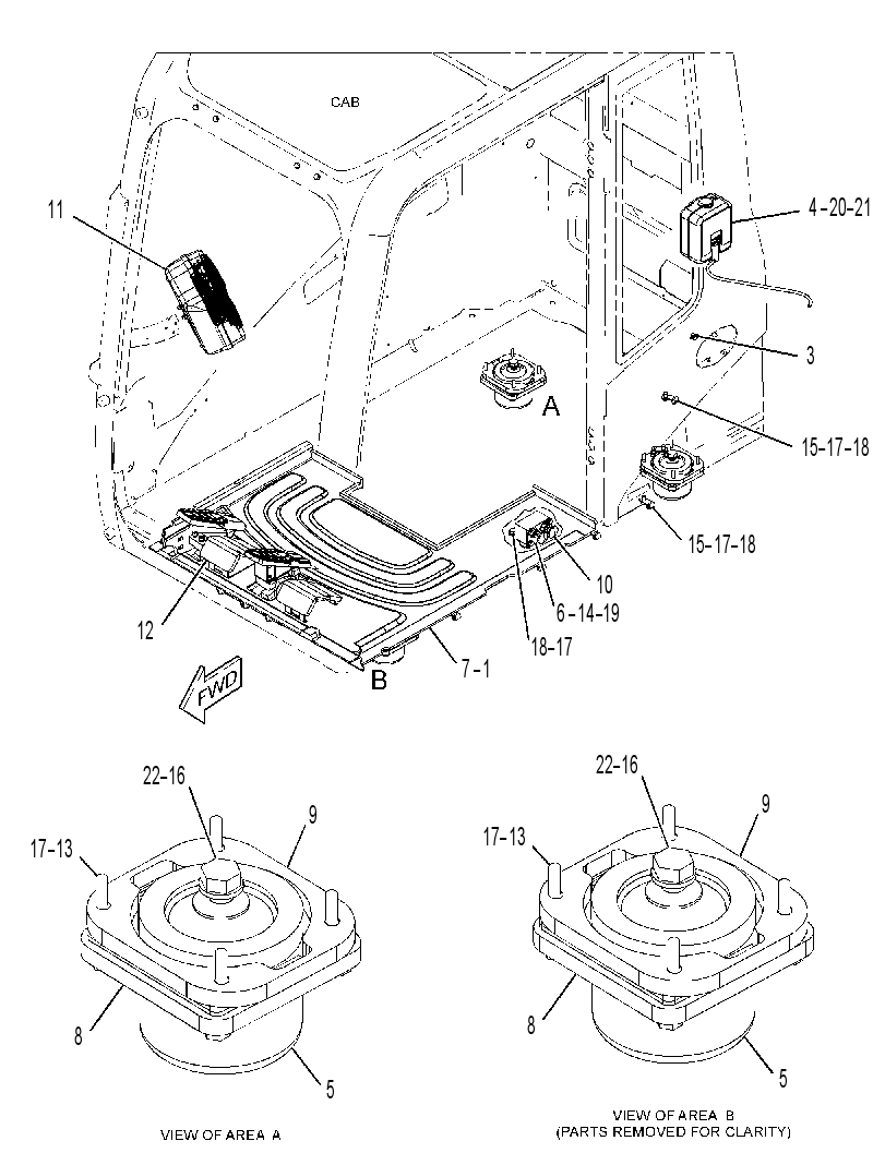 INSTALLATION AR-CAB 4364360 CAT