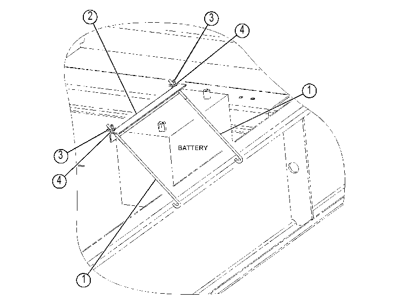 MOUNTING GP-BATTERY 4489924 CAT