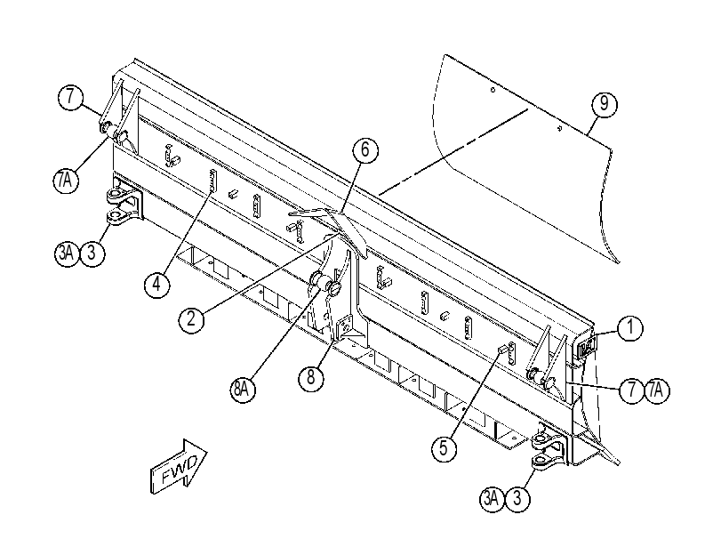 BLADE AS 4184612 CAT