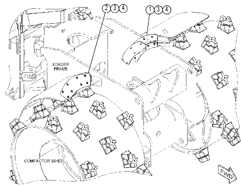 MOUNTING GP-BRACKET 4286672 CAT