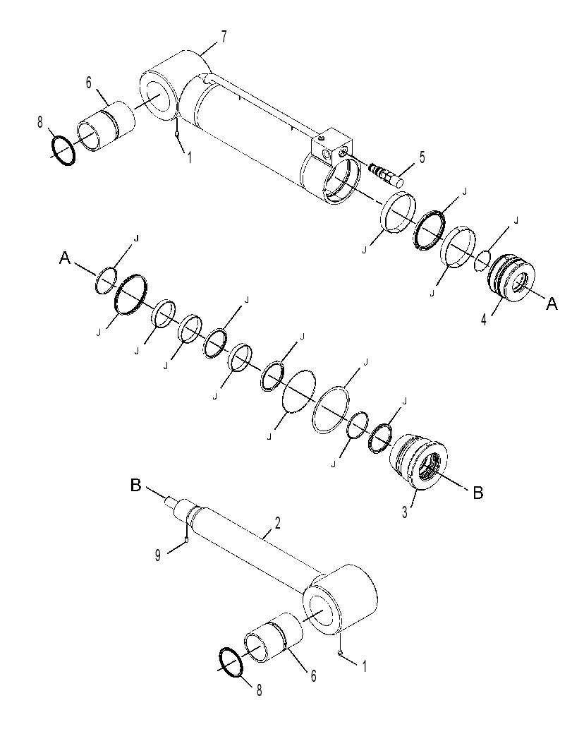 CYLINDER GP-GRAPPLE 4418132 CAT