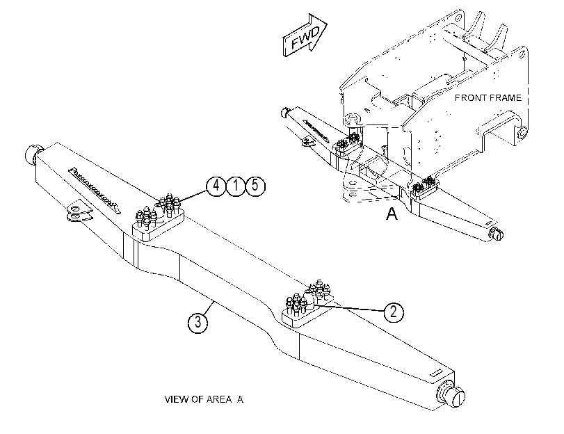 TRUNNION GP-BULLDOZER 3977889 CAT