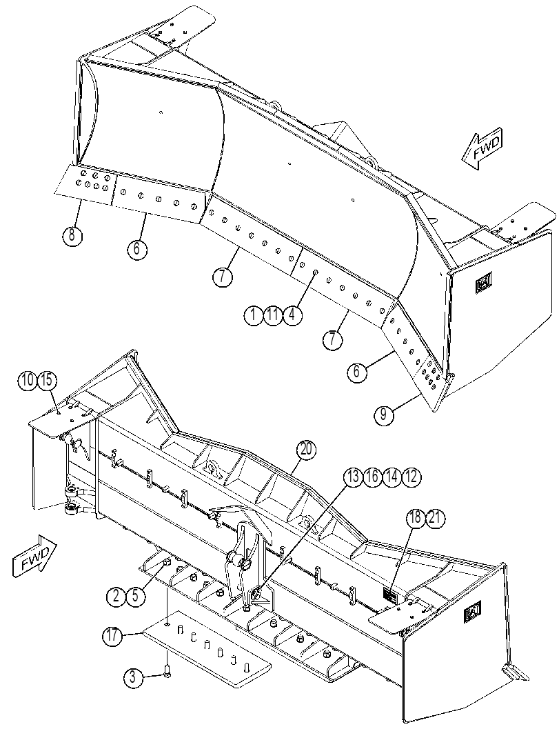 BLADE GP-UNIVERSAL 4184579 CAT