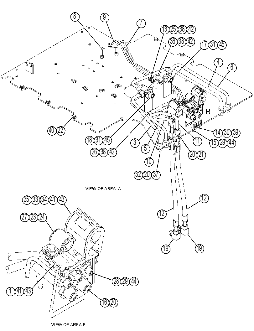 MOUNTING GP-CONTROL VALVE 3862308 CAT
