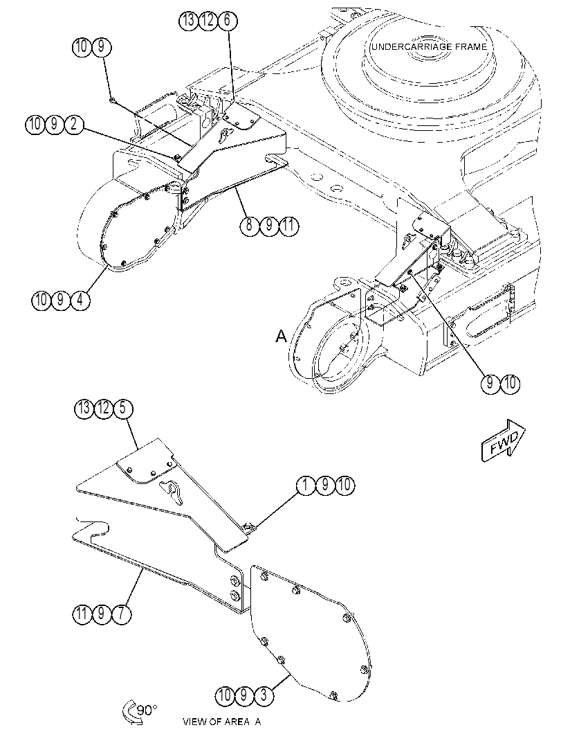 GUARD GP-UNDERCARRIAGE 4250042 CAT