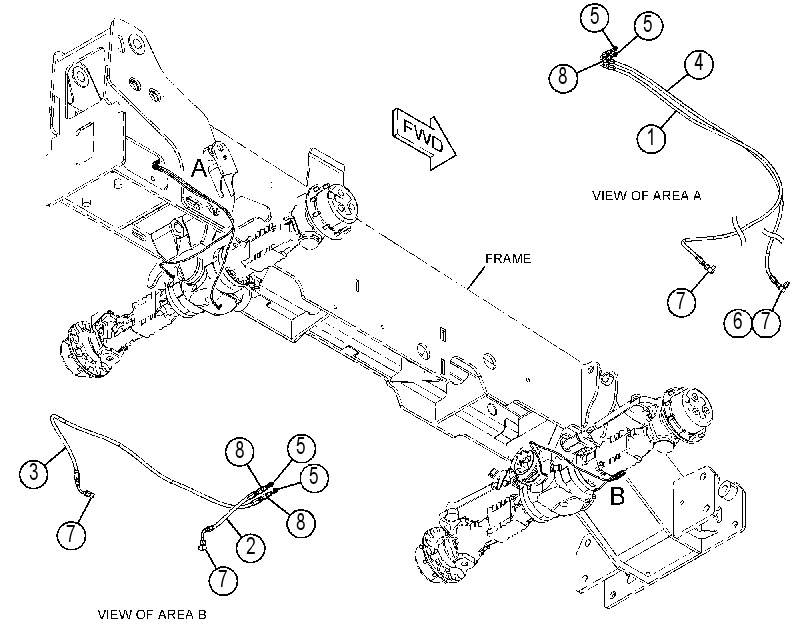 Трубопроводы смазки 3271777 CAT