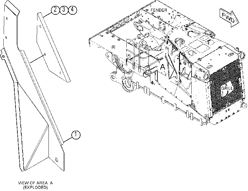 GUARD GP-ENGINE 4308151 CAT