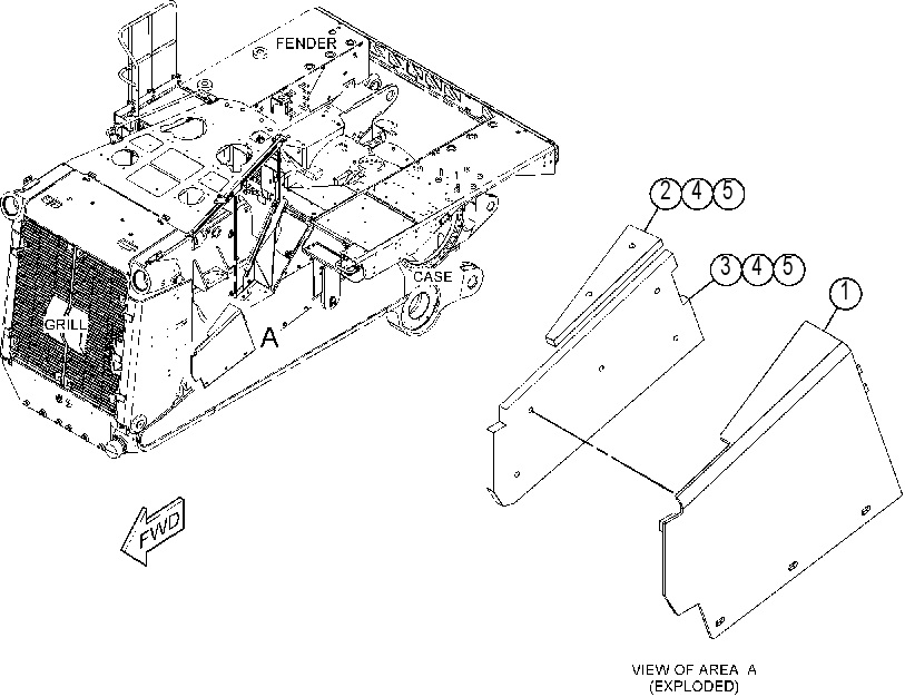 GUARD GP-ENGINE 4308153 CAT
