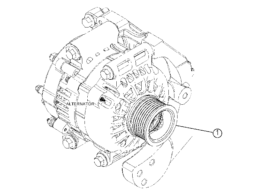 PULLEY GP-ALTERNATOR 3712692 CAT