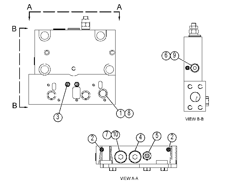 VALVE GP-MANIFOLD & RELIEF 4527099 CAT