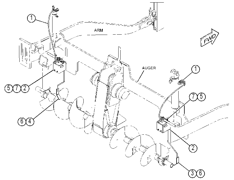SENSOR GP-AUGER 4161465 CAT