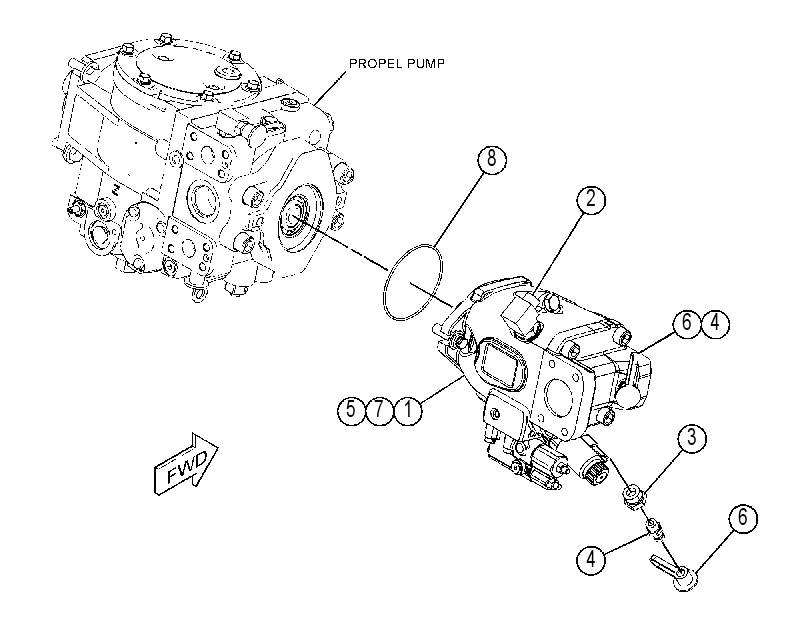 PUMP & MTG GP-TAMPER 3967130 CAT