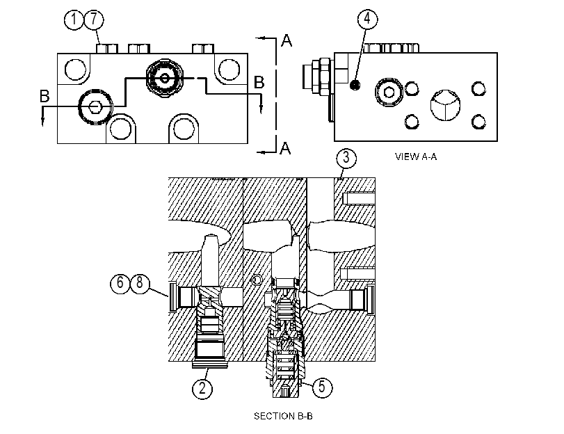 VALVE GP-MANIFOLD & RELIEF 4527097 CAT