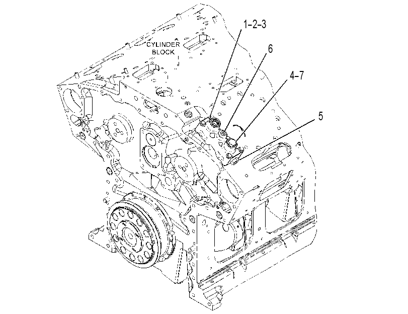 ADAPTER GP-TURBOCHARGER OIL 4473209 CAT