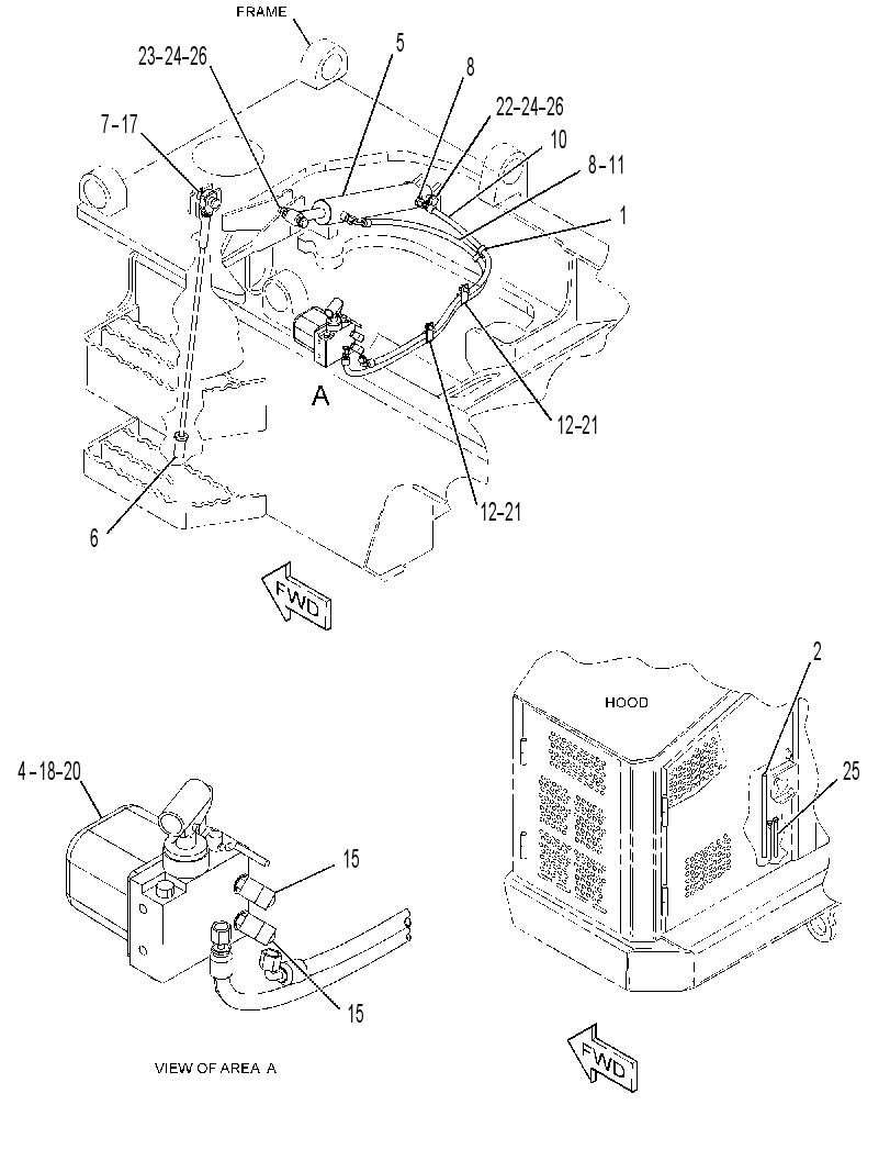 CYLINDER & MTG GP-HYDRAULIC 3578008 CAT