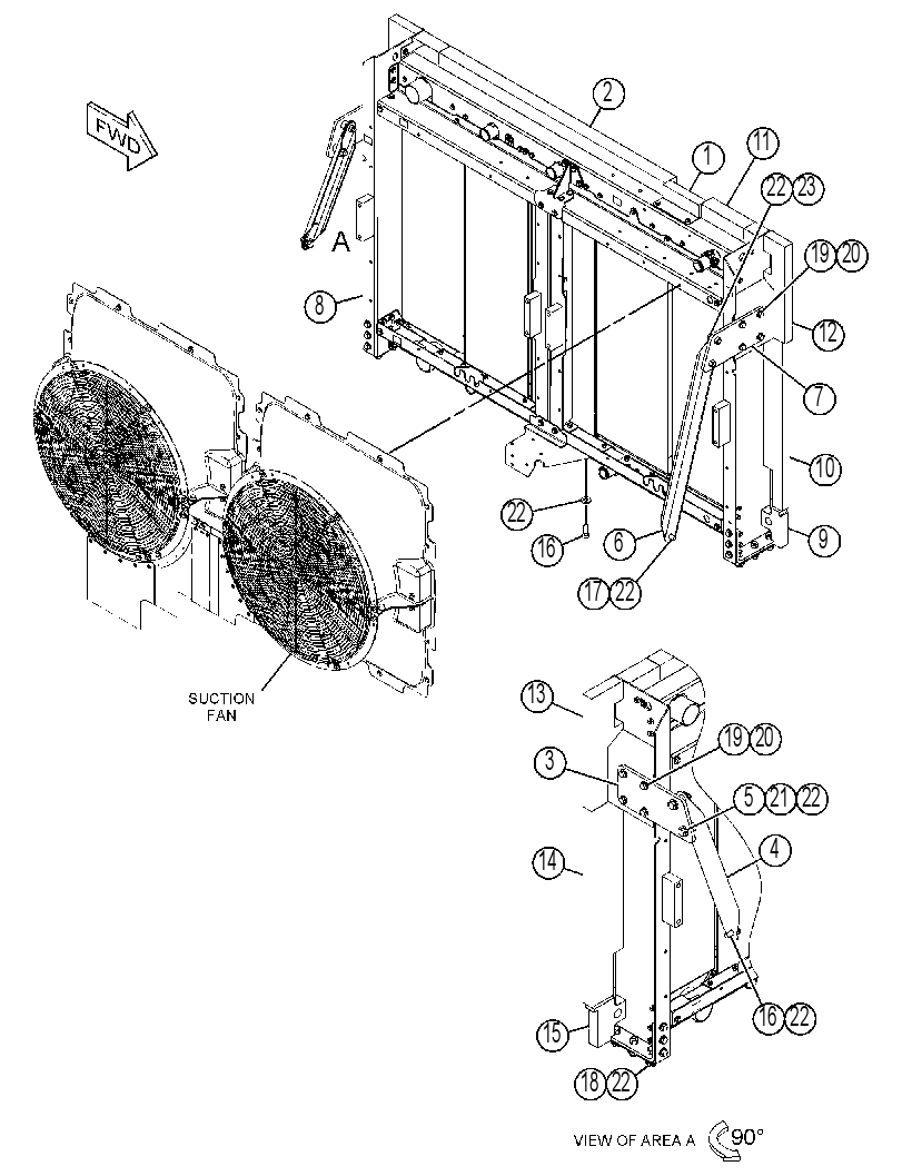 COOLING GP 4216864 CAT