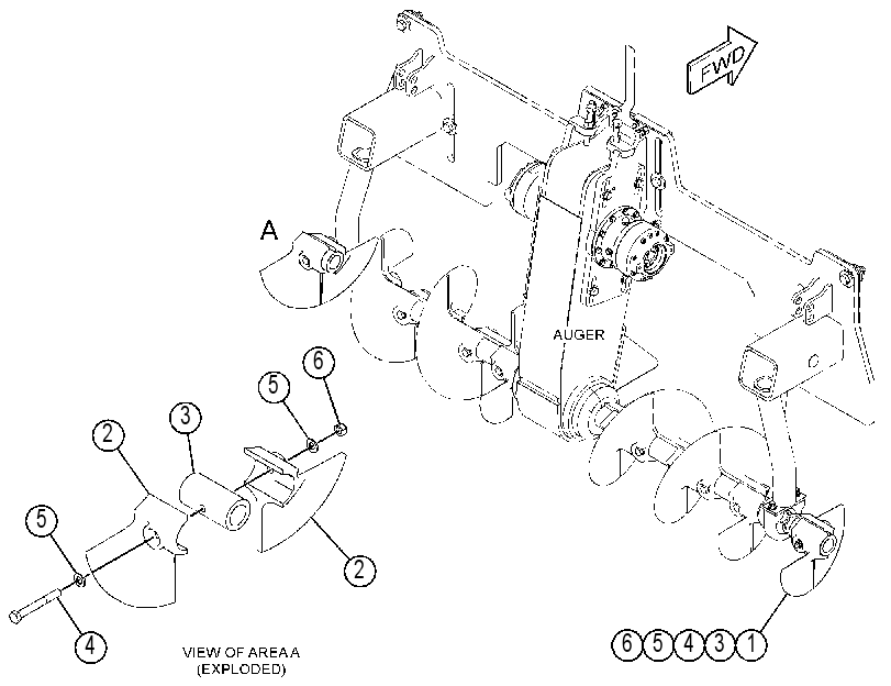 EXTENSION GP-AUGER 4164109 CAT