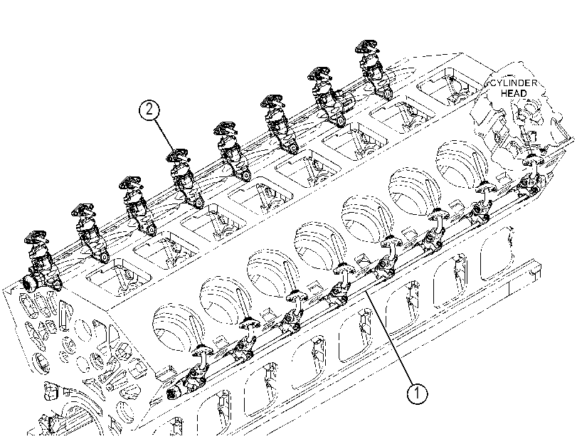 Топливная рампа 3282001 CAT