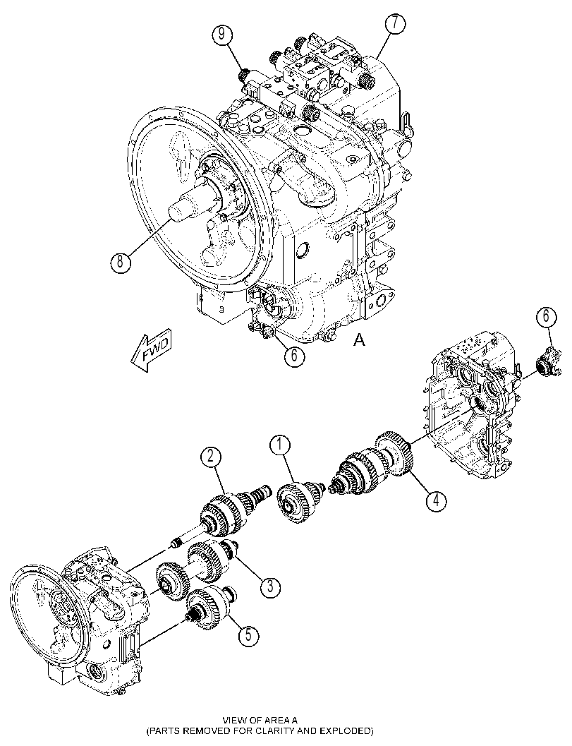 TRANSMISSION GP-POWER SHIFT 3508607 CAT