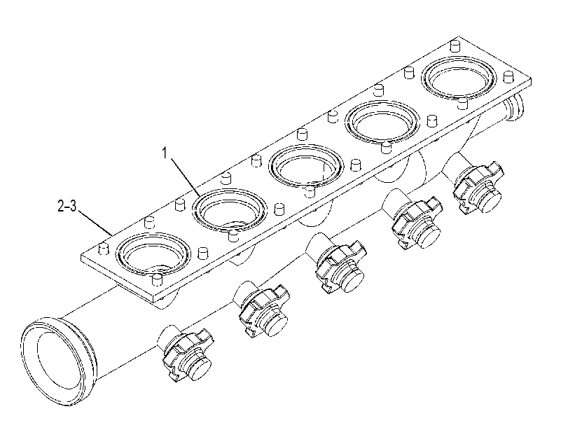 MANIFOLD & MOUNTING GP 4543108 CAT