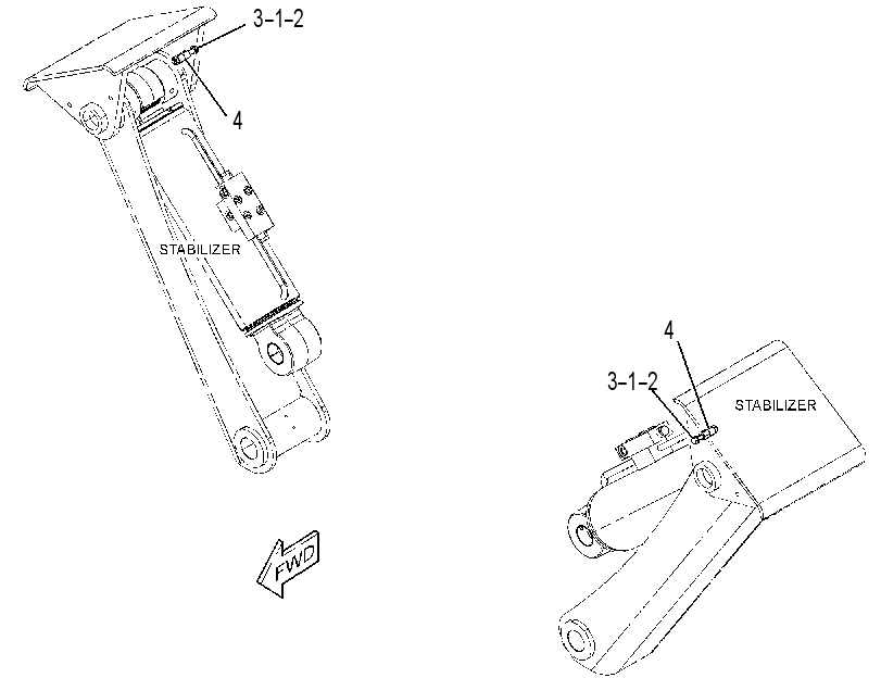 STOP GP-STABILIZER PAD 4214717 CAT