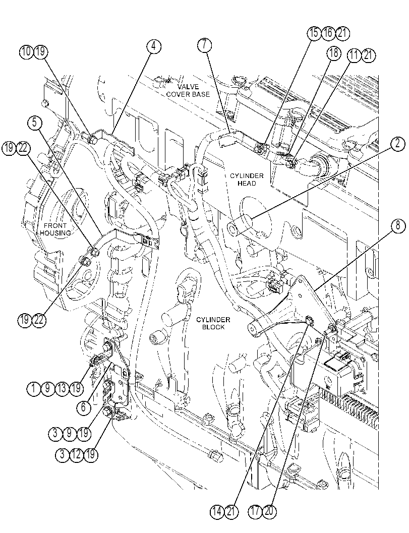 Кронштейн крепёжный 4191767 CAT