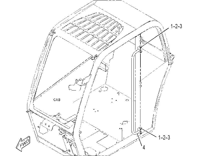 HANDLE GP-MODULAR 4419709 CAT