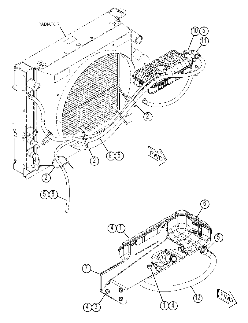 RECOVERY GP-COOLANT 4525128 CAT