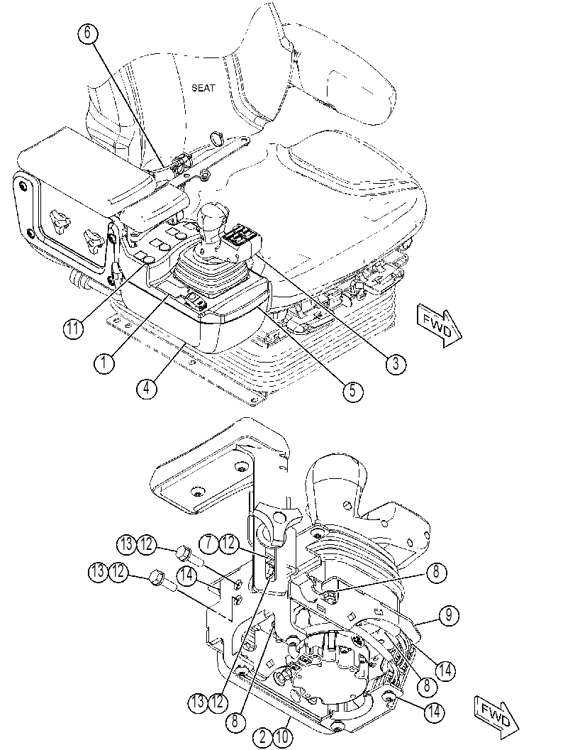 KIT-JOYSTICK CONTROL 4353796 CAT