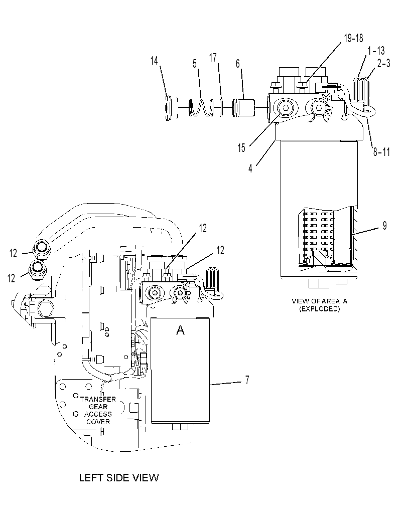 FILTER & MTG GP-OIL 4360152 CAT