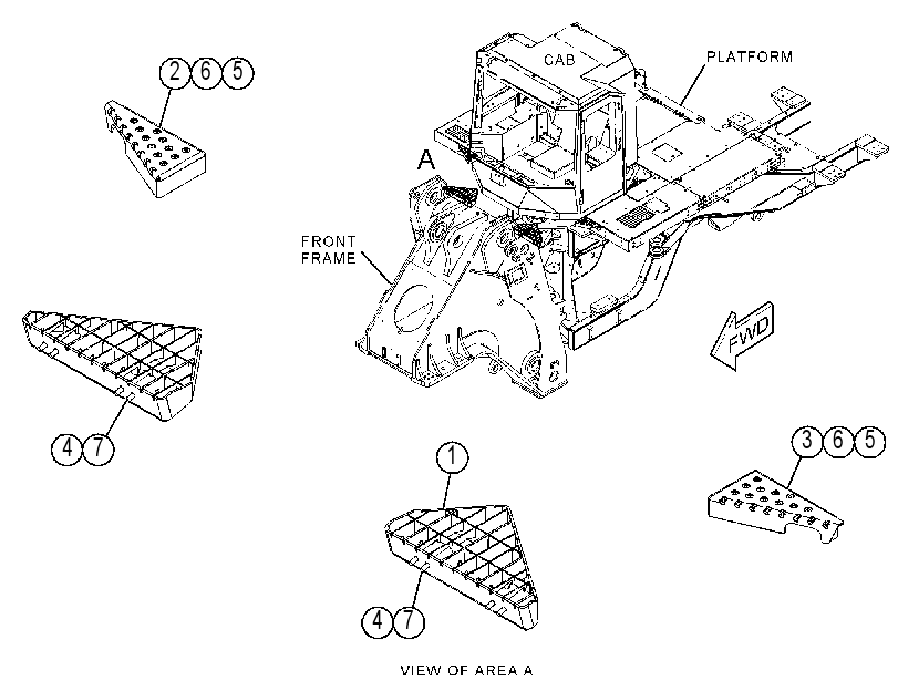 Ступень 3868347 CAT