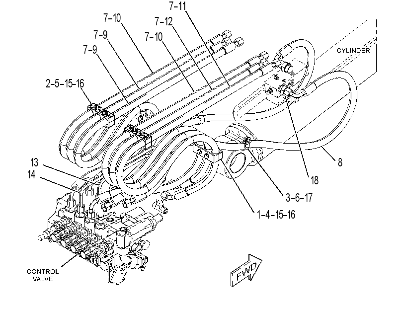 LINES GP-CHASSIS 4402946 CAT
