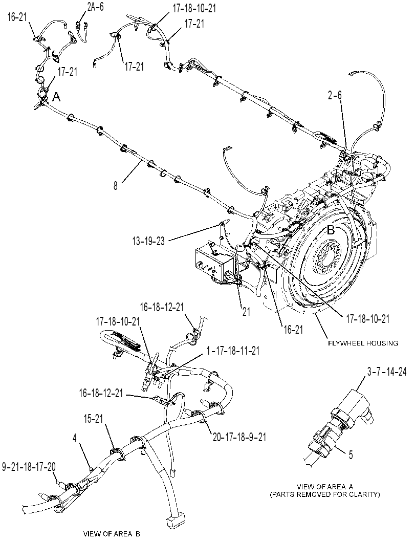 Жгут проводов 4151143 CAT