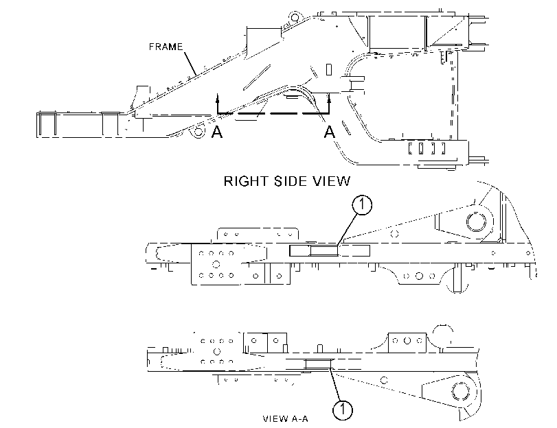 STOP GP-AXLE OSCILLATION 3868298 CAT