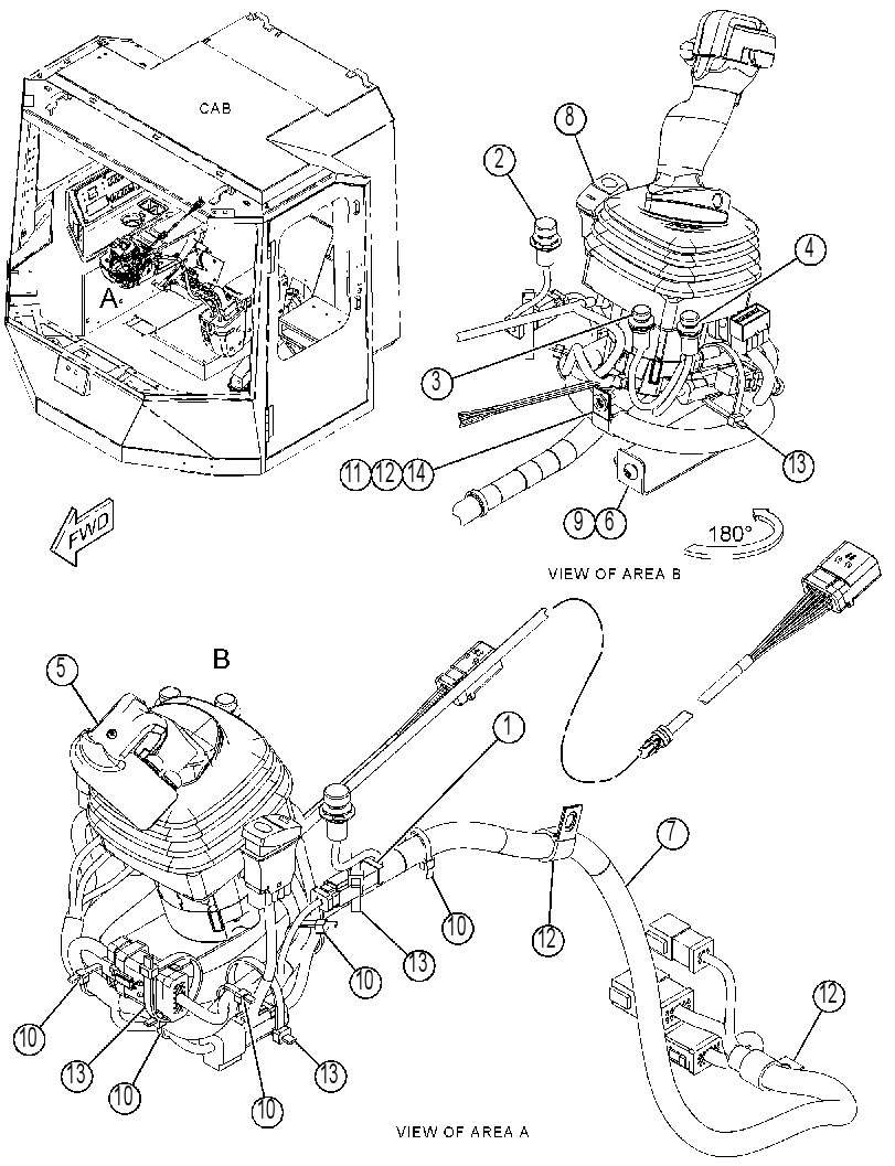 WIRING GP-ELECTROHYDRAULIC 3832763 CAT