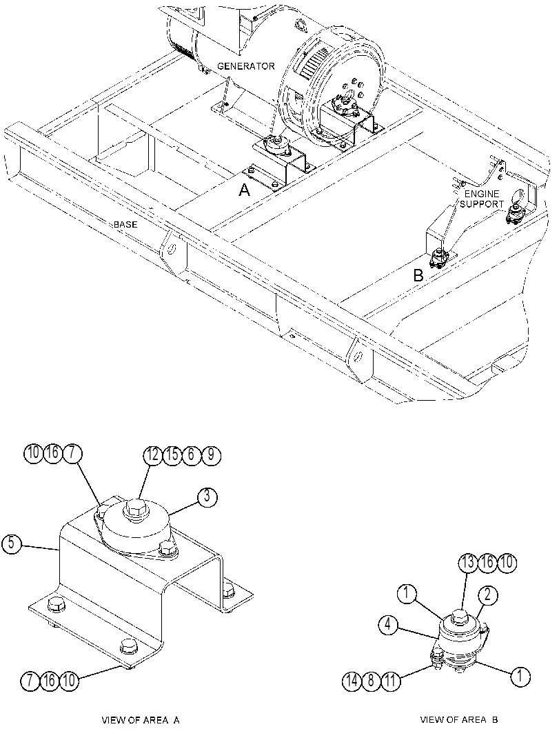 MOUNTING GP-BEAM 4490753 CAT