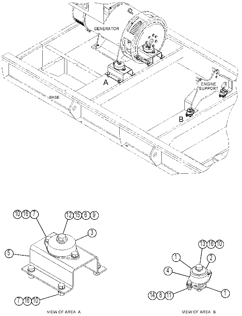 MOUNTING GP-BEAM 4490751 CAT