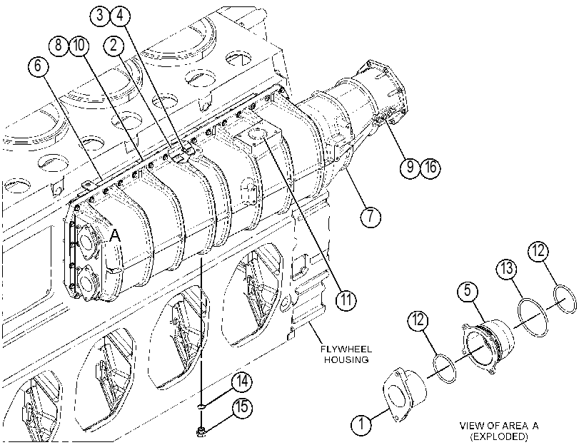 AFTERCOOLER GP-TREATED WATER 4239452 CAT